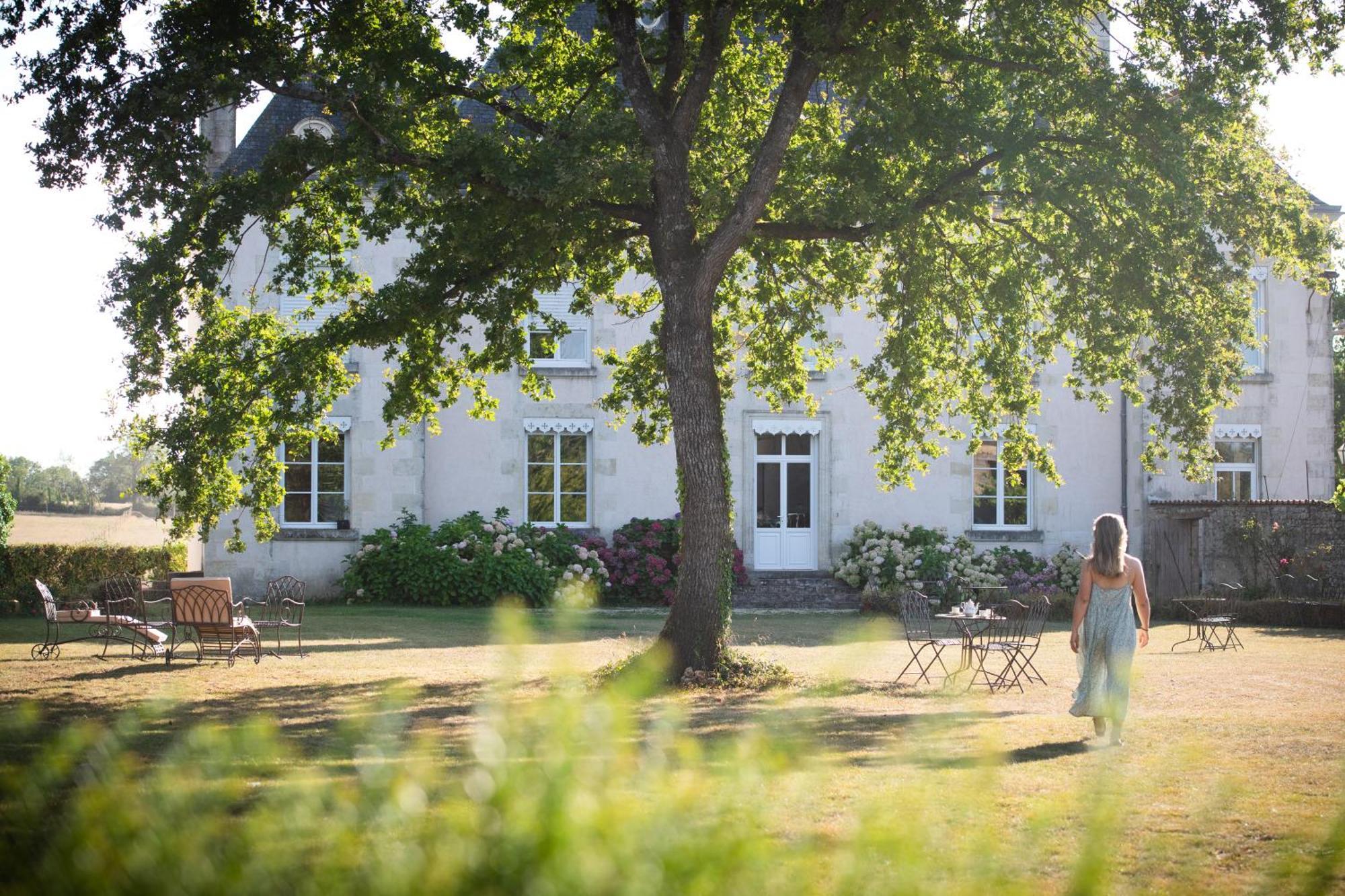 Domaine De La Briouse Bed and Breakfast Sanxay Esterno foto